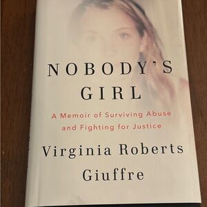 Nobody's Girl by Virginia Roberts Giuffre - White Cover